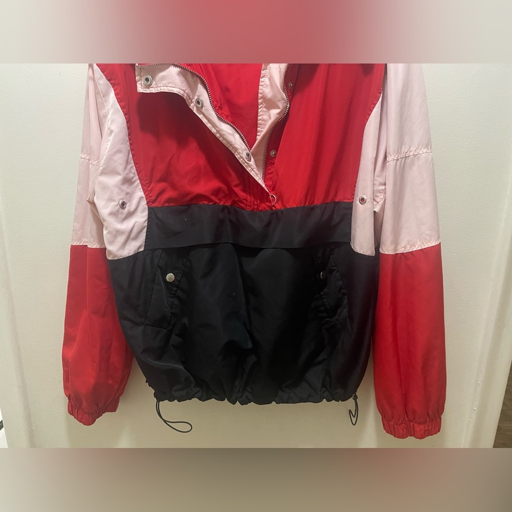 Roots Red with Black Full Zip Jacket Women XXL - Picture 3 of 6